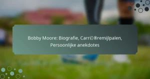 Bobby Moore: Biografie, Carrièremijlpalen, Persoonlijke anekdotes