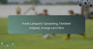 Frank Lampard: Opvoeding, Familieel erfgoed, Vroege carrière