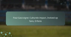 Paul Gascoigne: Culturele impact, Invloed op fans, Erfenis
